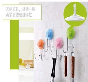 Многофункциональный волшебный супер присоска крючок из нержавеющей стали