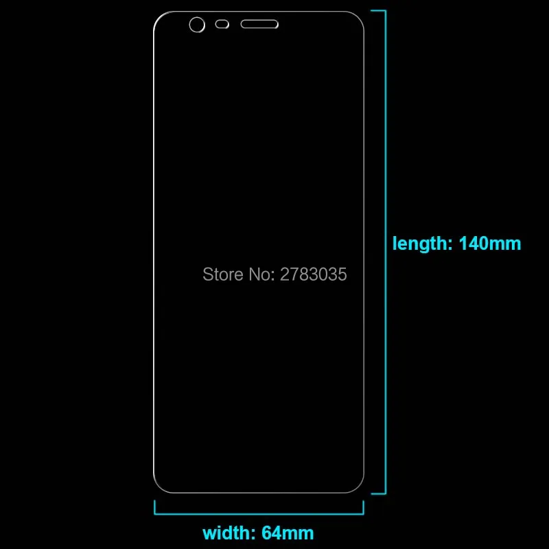 10 шт./лот для Meizu M8c 5 45 &quot9 H твердость 2.5D ультра тонкая закаленная Защитная