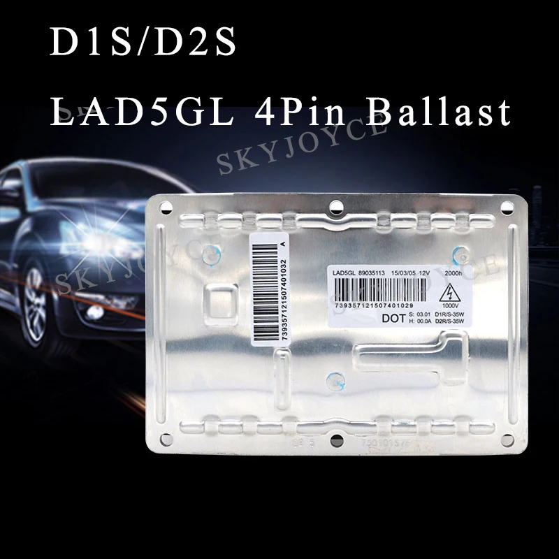 SKYJOYCE D1S D2S OEM HID балласт воспламенитель для Audi A4 S4 Volvo S80 S60 VW Passat 12 в 35 Вт 4 PIN LAD5GL 89035113