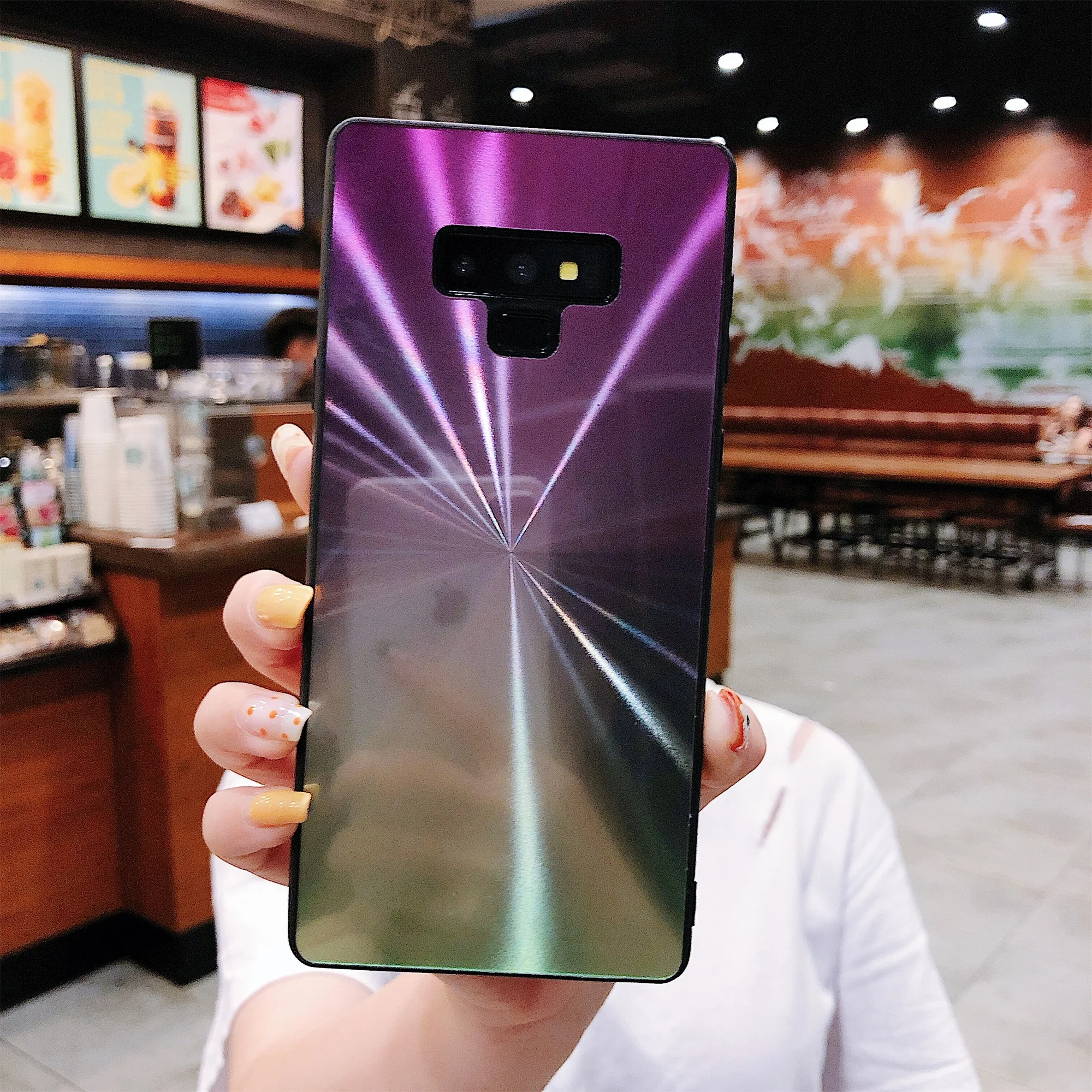 Роскошный чехол ярких цветов для Samsung Galaxy S8 S9 S10 A10 A20 A30 A40 A50 A60 A70 A8 A6 градиентный
