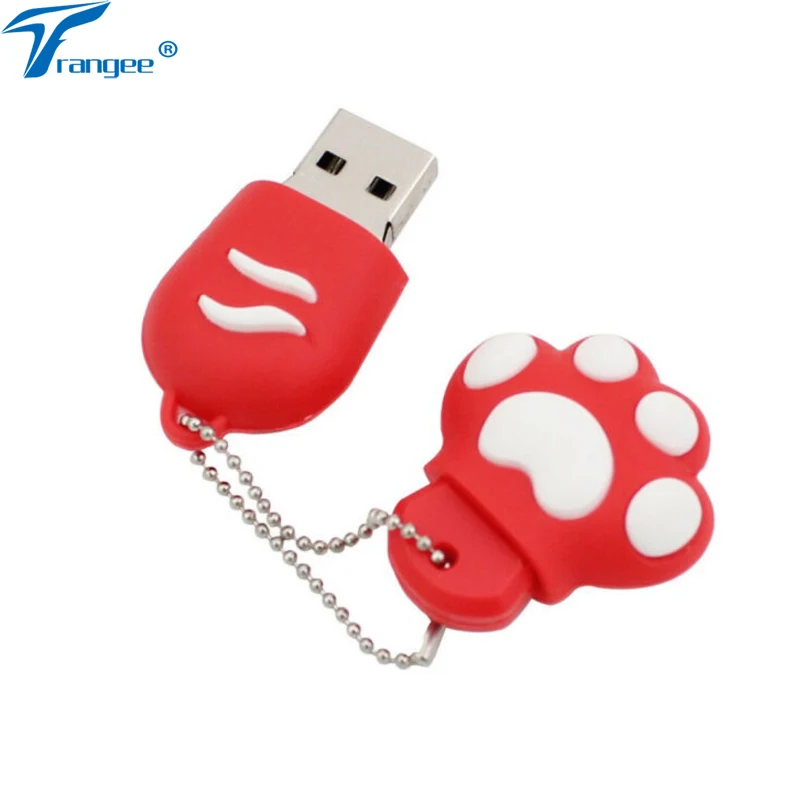 USB флеш накопитель Trangee в виде кошачьей лапы 8 ГБ 16 32 2 0|flash drive|usb flash drivepen drive |