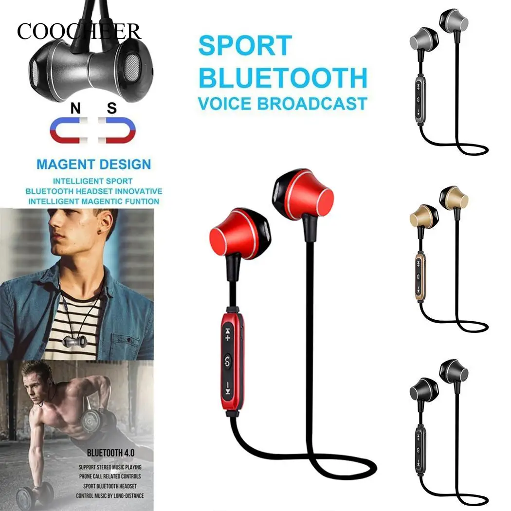 Стерео наушники в ухо Bluetooth гарнитура Универсальный беспроводной Bluetooth|Наушники