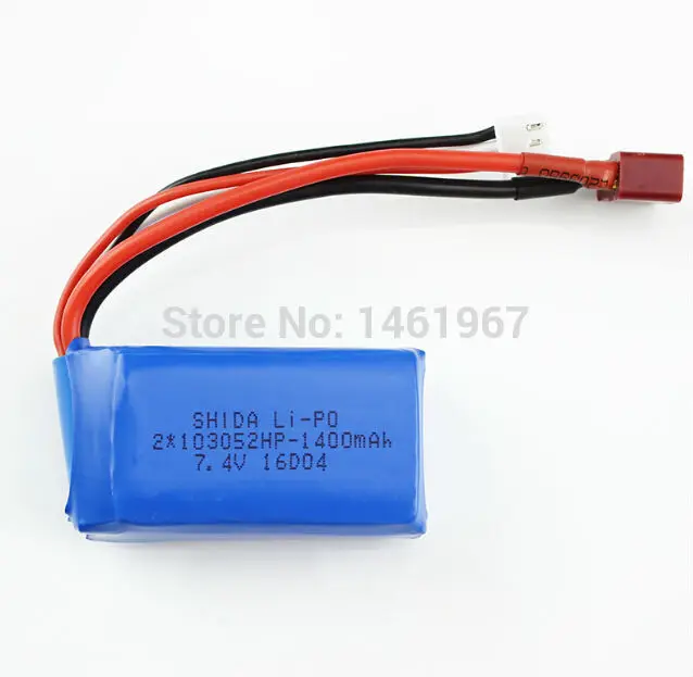 WLtoys A959 b A969 A979 RC Запасные части для автомобиля 7 4 V 1400mAh Lipo батарея|lipo battery|spare partbattery