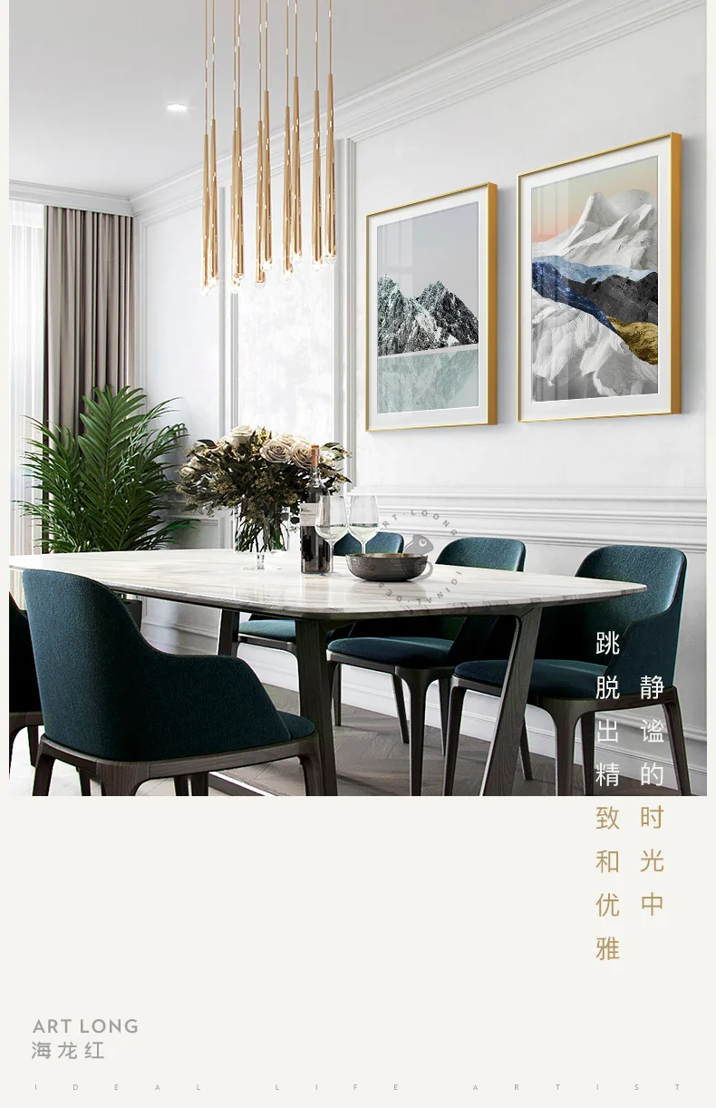 Современные горы все виды холст живопись плакаты искусство Куадрос decoracion dormitorio и принты настенные картины для гостиной
