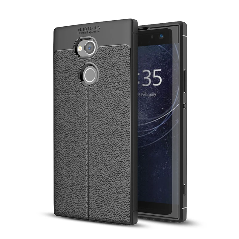 2 шт. чехол для Xperia XA2 Ultra Мягкий Силиконовый ТПУ Sony X A2 6 0 полностью защитный