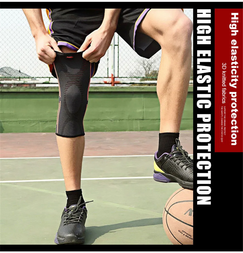 Новинка 2020 года эластичный наколенник ROBESBON для спортивных ног # NE912|Налокотники и