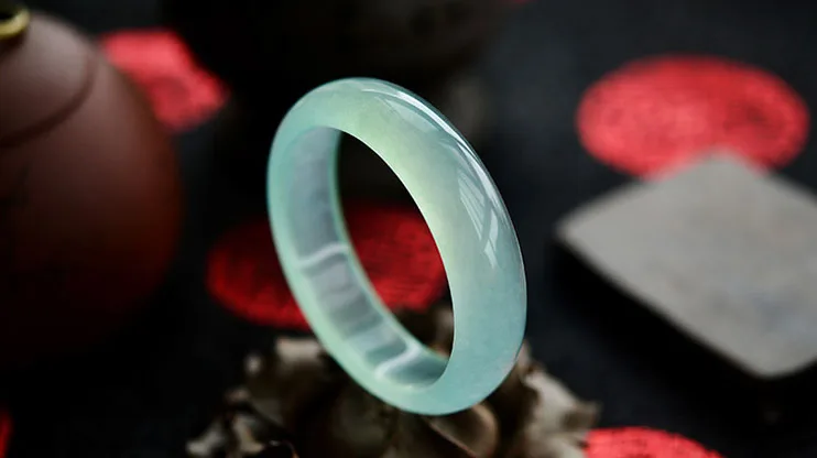 

Natural Jade Grade A Ice Green Bangle New Green Jade Bracelet Burma Jade Bangle For Woman Gifts Drop Shipping