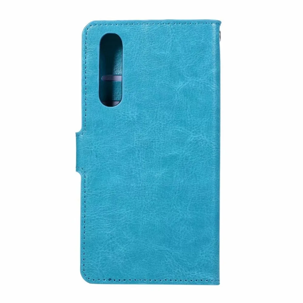 Чехол-подставка из экокожи и ТПУ с отделением для карт Huawei P30 Lite Pro Y6 Y7 2019 P Smart 50