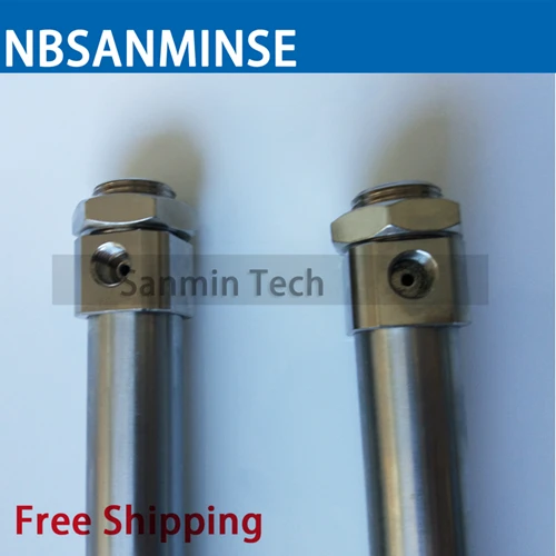 NBSANMINSE CY3B 32 мм Диаметр магнитно соединенный бескорпусный основной тип SMC тип пневматические части сжатие цилиндр воздуха