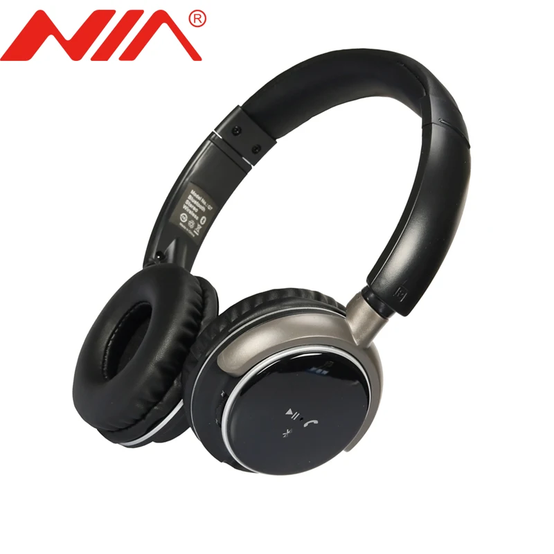 CSR V4.0 Оригинал nia Q7 стерео Bluetooth наушники Беспроводной Спорт Складная гарнитуры |