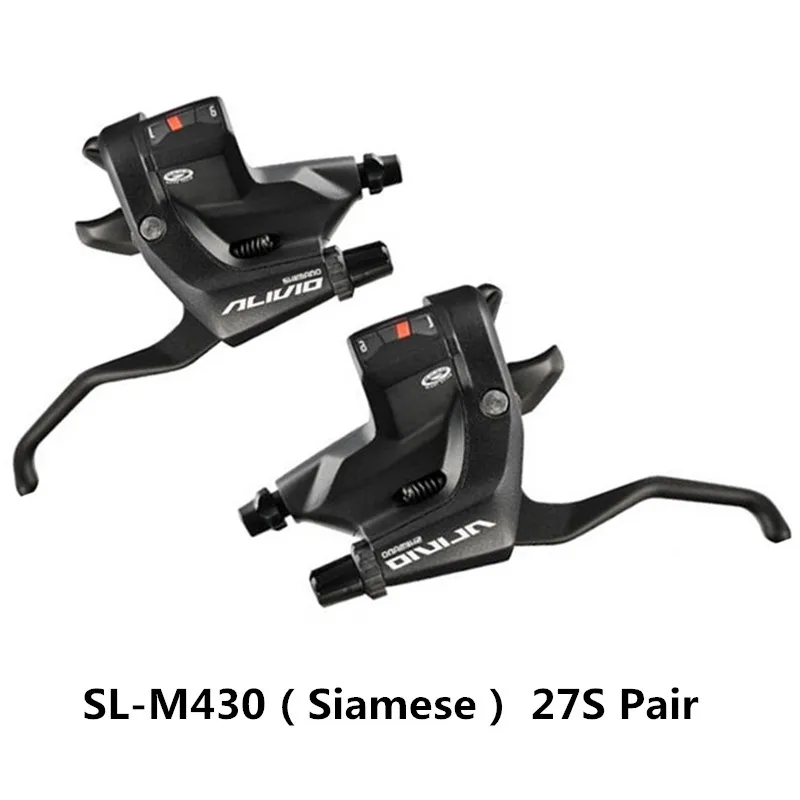 SHIMANO ALIVIO SL-M430 горный велосипед, 9/27 скоростной горный велосипед, соединенный/раздельный циферблат