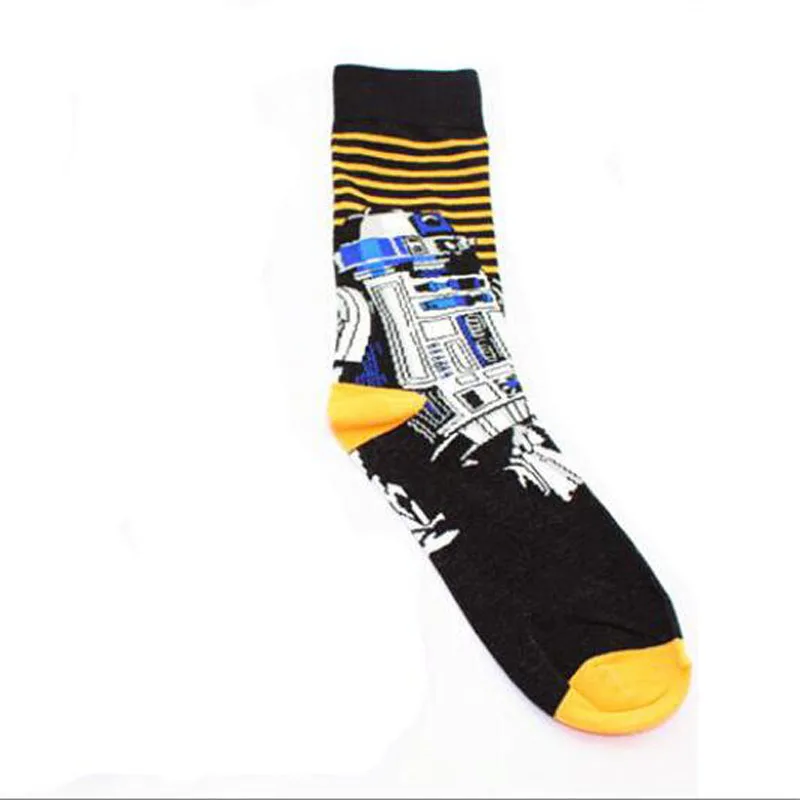 Звездные войны последние джедай Модные женские носки хлопковые с забавным