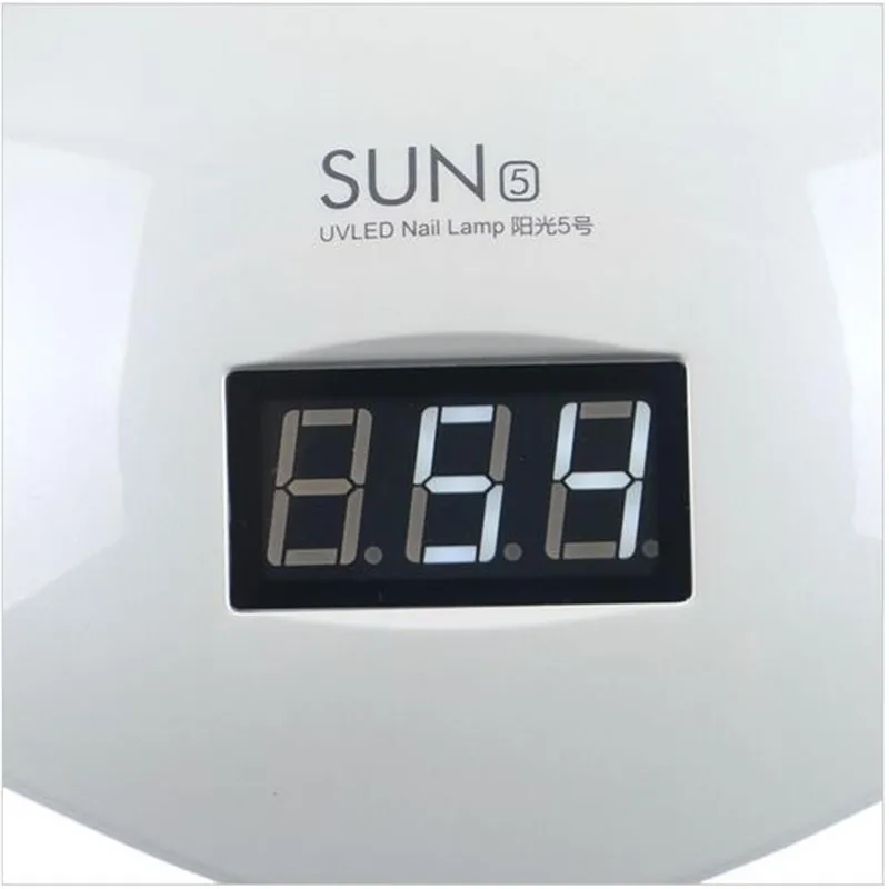 Бренд SUN5 белый свет 48 Вт УФ светодиодная лампа Красота Макияж 365 + 405nm