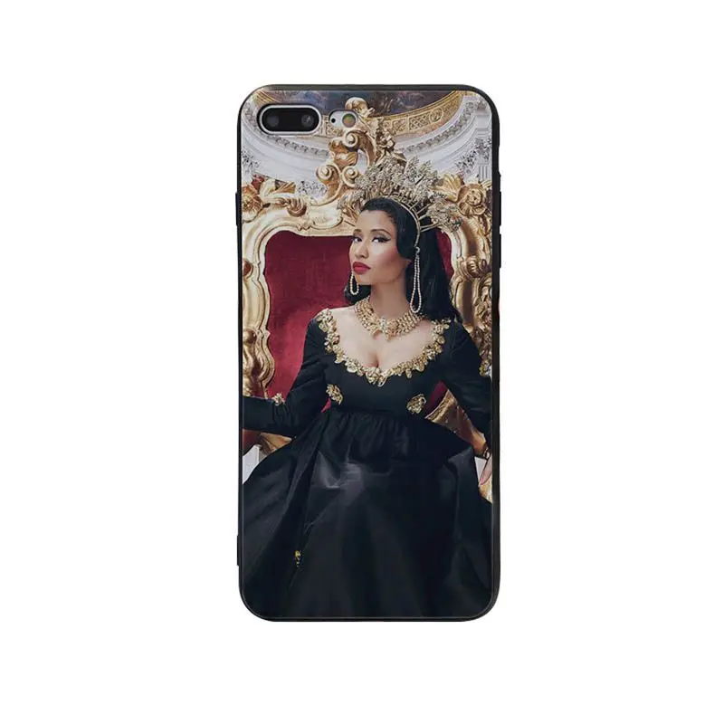 MaiYaCa рэп певец Ники Minaj ТПУ силиконовый чехол для iphone X XS XR XS Max 8 8plus 7plus 6s plus 6 6plus