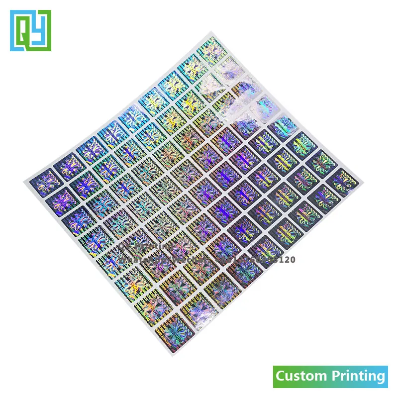 10000pcs 15x15 мм Бесплатная доставка Пользовательские печати 3D серебряные наклейки
