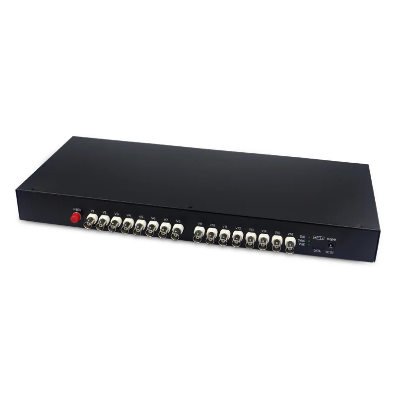 HD CVI AHD TVI 720P 960P 16CH волоконно-оптический в BNC цифровой видеоконвертер