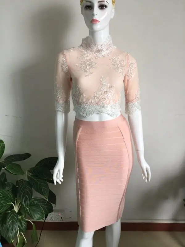 2018 Летняя Сексуальная кружевная Женская Облегающая водолазка платье вискозный