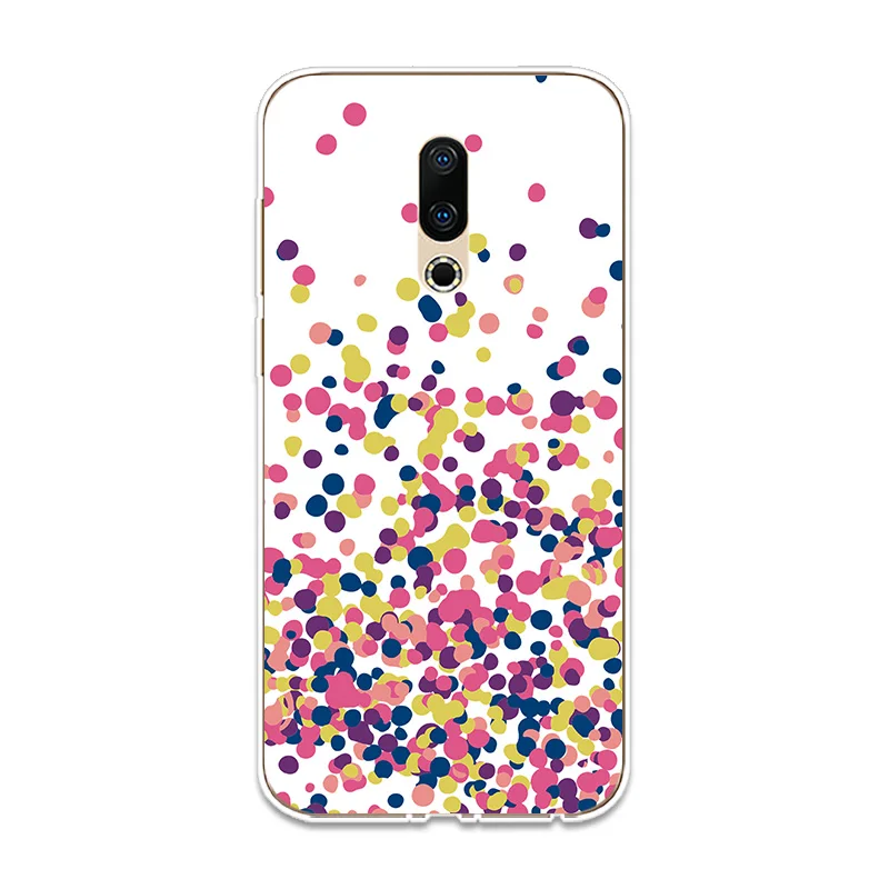 Модный Индивидуальный силиконовый чехол для телефона Couqe Meizu 15 16 Lite Plus 16X Note 8 Pro 6 7X8
