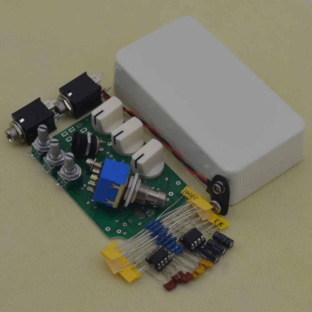 DIY педаль для гитарного эффекта овердрайв с 1590B истинным Bypass OD2 наборы W | Спорт и