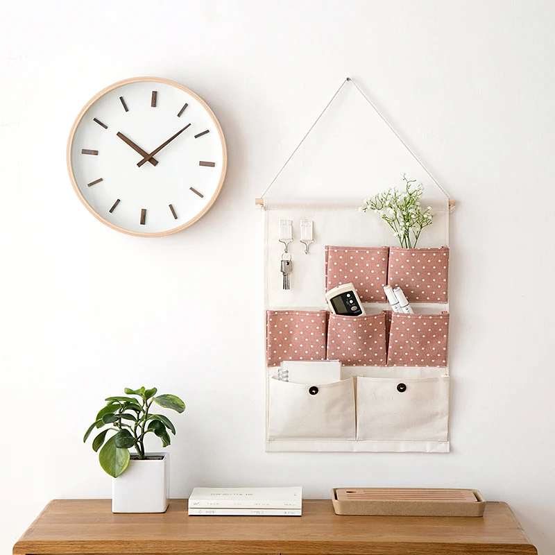 Простая жизнь настенный zakka сумка для хранения за дверью подвесные органайзеры