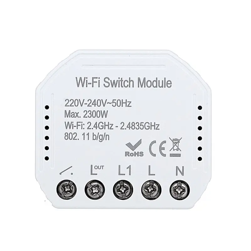 MoesHouse, wifi, умный светильник, переключатель, сделай сам, выключатель, модуль, умная жизнь/приложение Tuya, дистанционное управление, работа с Alexa, Google Home, 1/2 способ