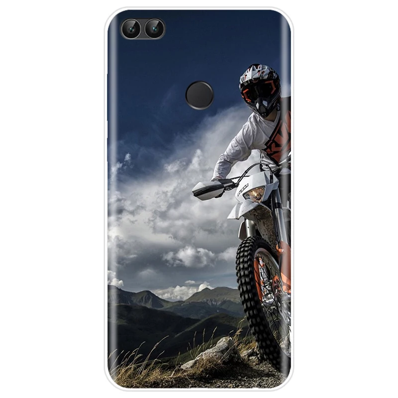 Мягкий силиконовый чехол для телефона Motocross moto dirtbikes Huawei P9 P10 P20 PLUS P30 PRO P8 lite P smart |