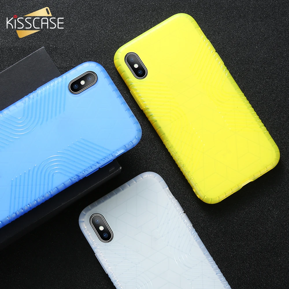 KISSCASE Shockproof Case For Samsung Galaxy S10 Plus S10e Soft TPU Geometrical Phone Cases Note 9 Funda Capinhas |