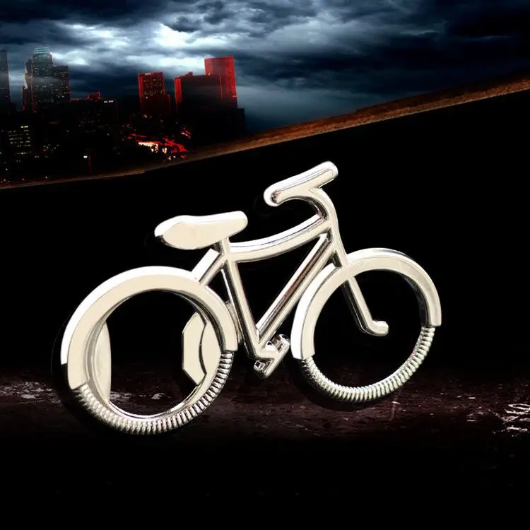 2018 Metal Bicycle Bottle Opener Keychain for Men Women Car Bag Pendant Alloy Sports Fitness Key Chains Keyrings Fashion Jewelry | Украшения