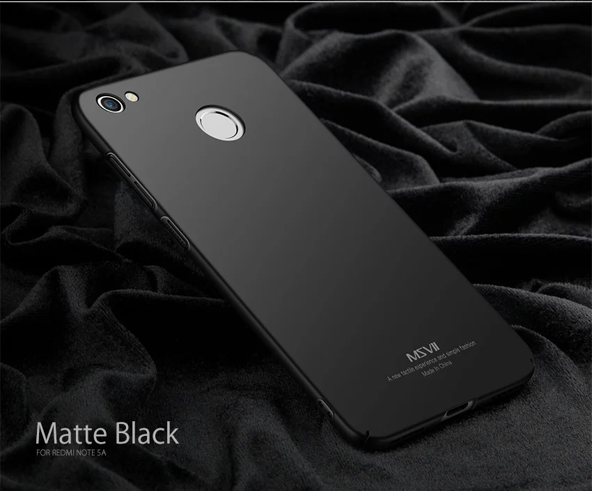 MSVII для Xiaomi Redmi Примечание 5A чехол для Redmi Note 5A prime pro Global чехол Note5a ультра тонкий полная защита жесткая задняя крышка из ПК
