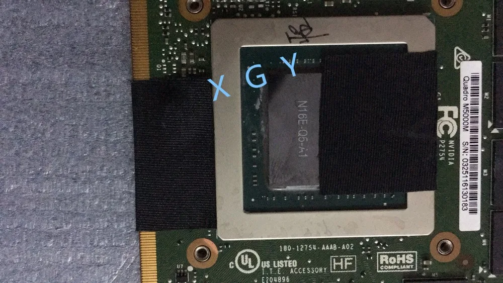 For Precision 7710 M6800 Laptop for Quadro M5000M 8GB GDDR5 MXM 3.0b Card N16E-Q5-A1 CN-01JY2V 01JY2V 1JY2V 100% Test ok | Компьютеры и