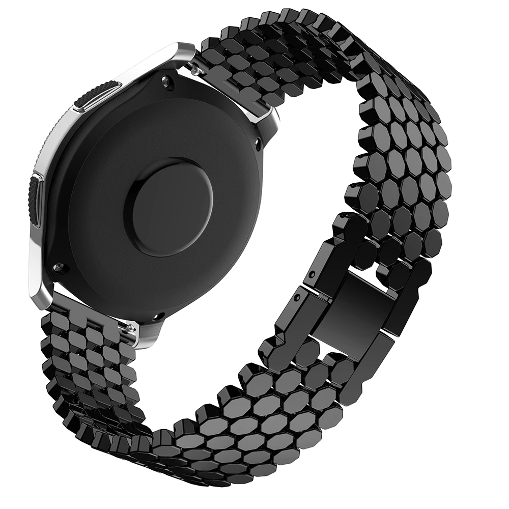 Браслет из нержавеющей стали для Samsung Galaxy Watch 46 мм металлический ремешок часов 22