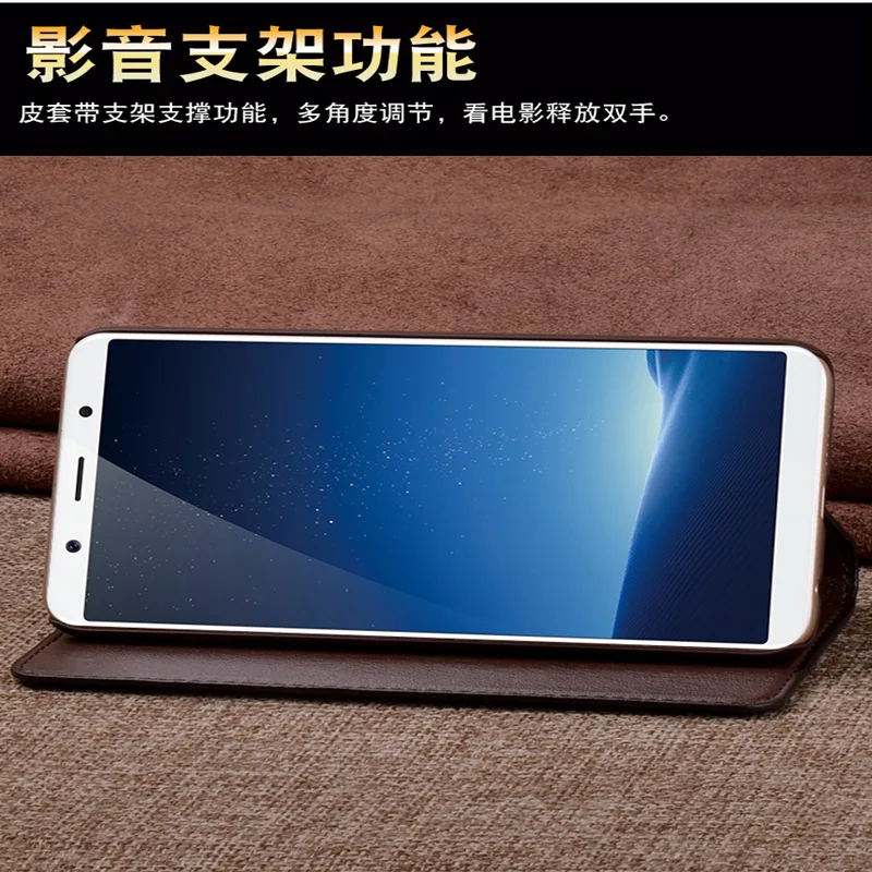 Чехол из натуральной кожи 6 01 дюйма для BBK vivo x 20 x20a чехол-накладка откидной a 2 0
