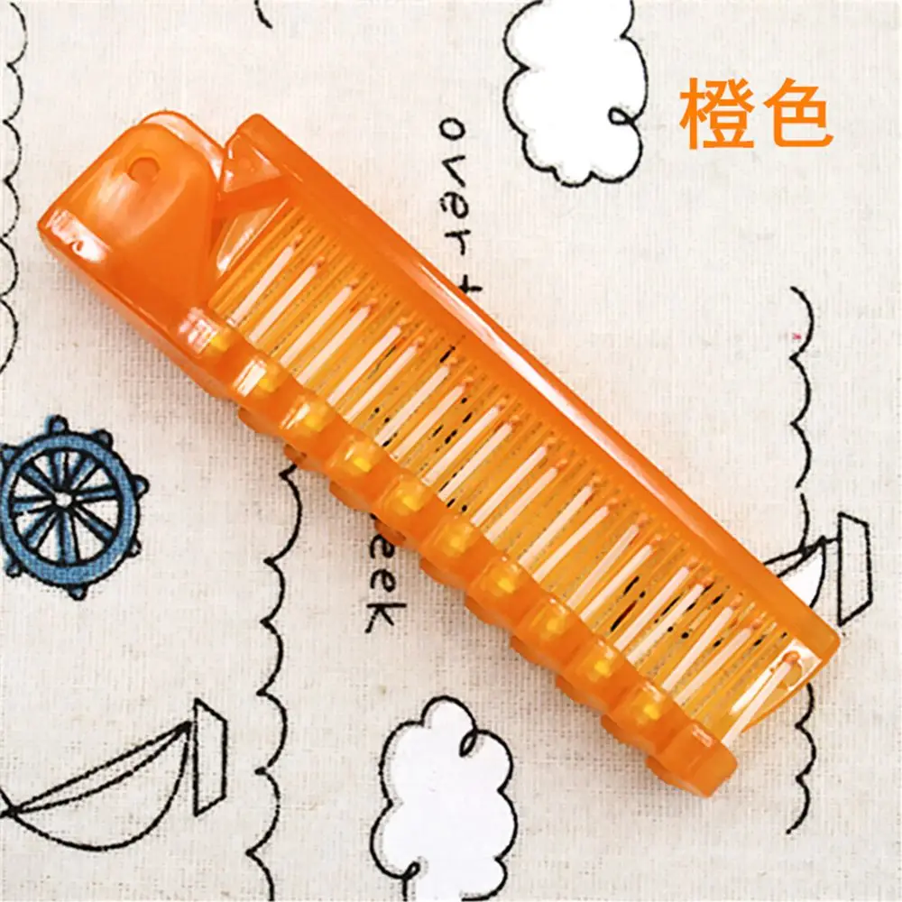 1 шт. портативная дорожная расческа для волос щетка Складная двухсторонняя расчёстка для шерсти антистатические наборы для модификации складные профессиональные расчески для волос парикмахерский инструмент