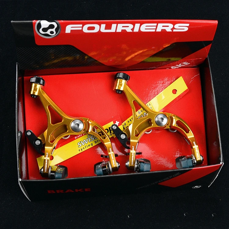 230 г/компл. FOURIERS BR-S003 дорожный велосипед очень легкий кованый суппорта тормозные колодки