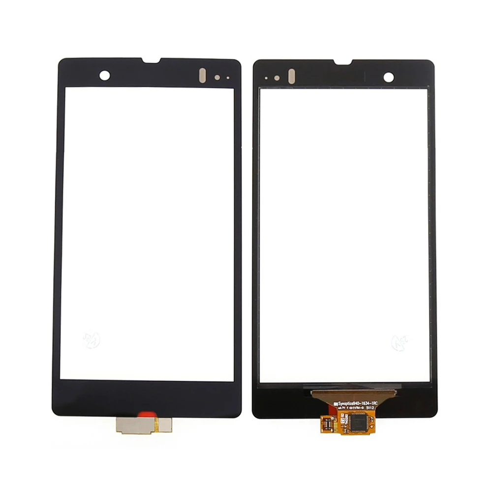 Новинка 5,0 ''Передняя стеклянная сенсорная панель для sony Z L36h L36 C6602 C6603 сенсорный экран дигитайзер Запасные части - Цвет: High quality