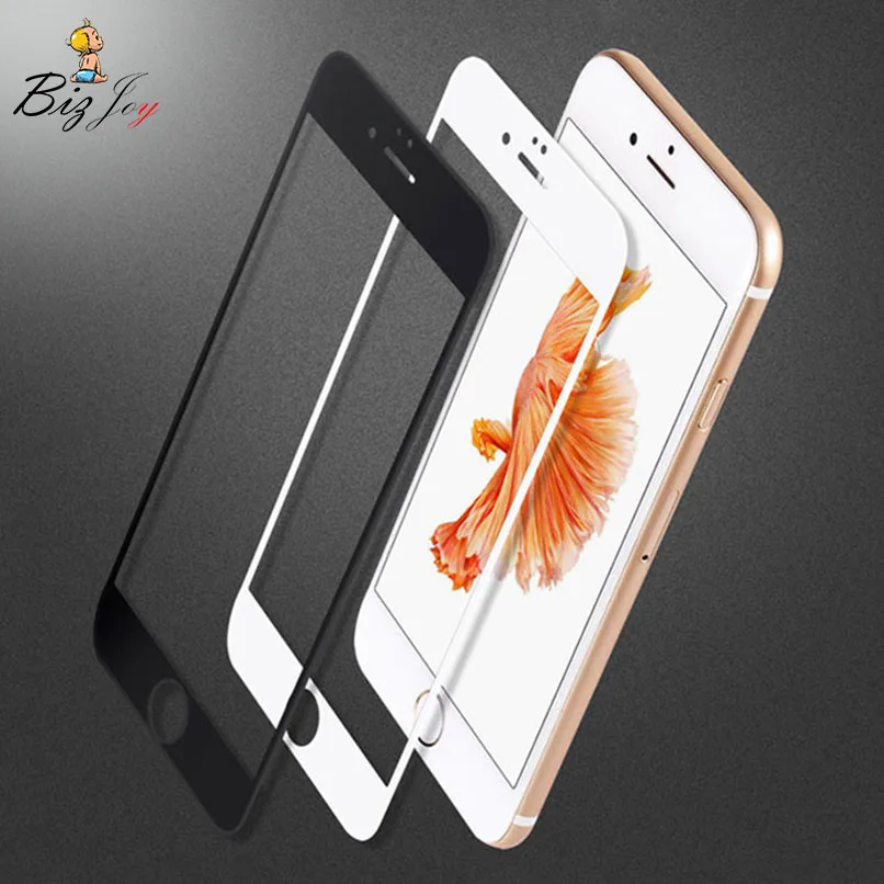 

Full cover 9H tempered glass screen protector For iphone 7 7S 7plus X 8 5 5s 5c SE 6 6s 10 plus guard film case Polo Shirts