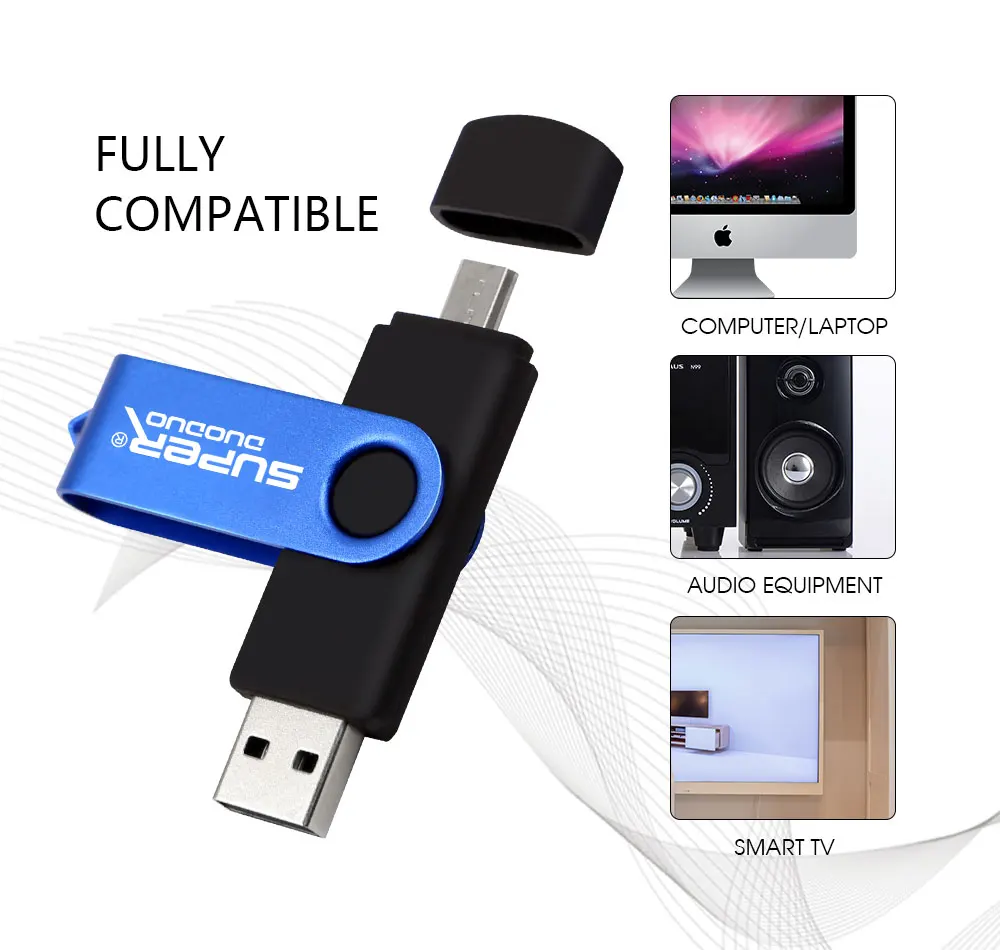 OTG вращающийся usb флеш-накопитель 4 ГБ 8 ГБ 16 ГБ Флешка 32 Гб 64 Гб карта памяти Новая мода флеш-накопитель для компьютера