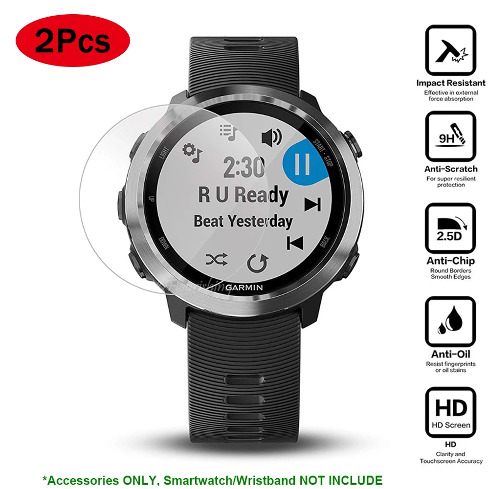 Защитная пленка из закаленного стекла для Garmin Forerunner 645 0 3 мм защита от царапин 2