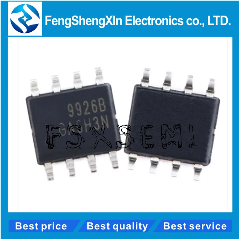 

100 шт./лот AO9926B 9926B Dual N-Channel MOSFET IC SOP-8