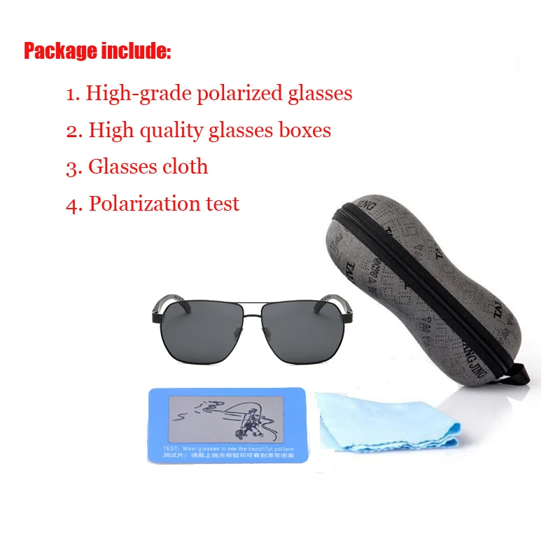 

DUOYUANSE New Polarized Sunglasses Men Magnesium Aluminum Frame Sun Glasses Wholesale Fashion Dazzle Colour Driving Glasses 335
