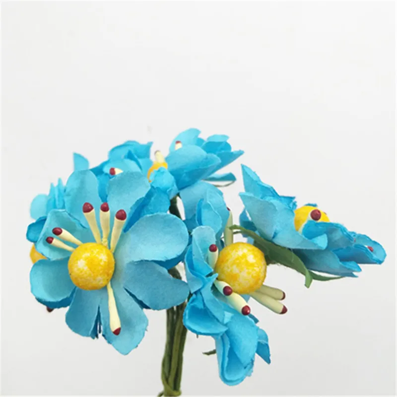 Искусственные мини-Бумажные цветы Sen женский ручной DIY инструмент венок резинка