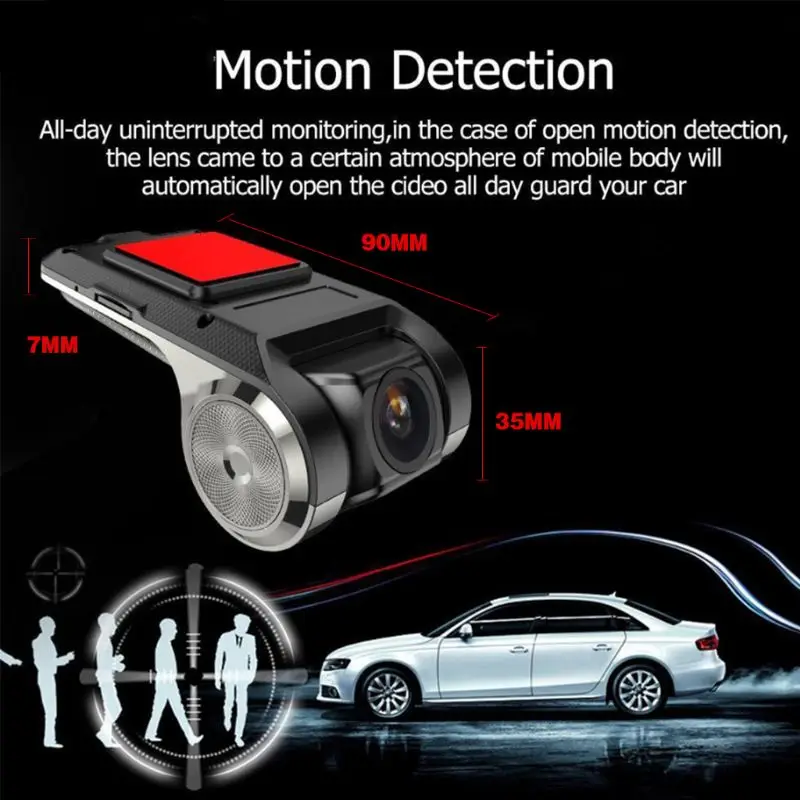 Full HD 1080P WiFi Car DVR Camera Auto Navigation Recorder Dash G-Sensor ADAS Video | Автомобили и мотоциклы