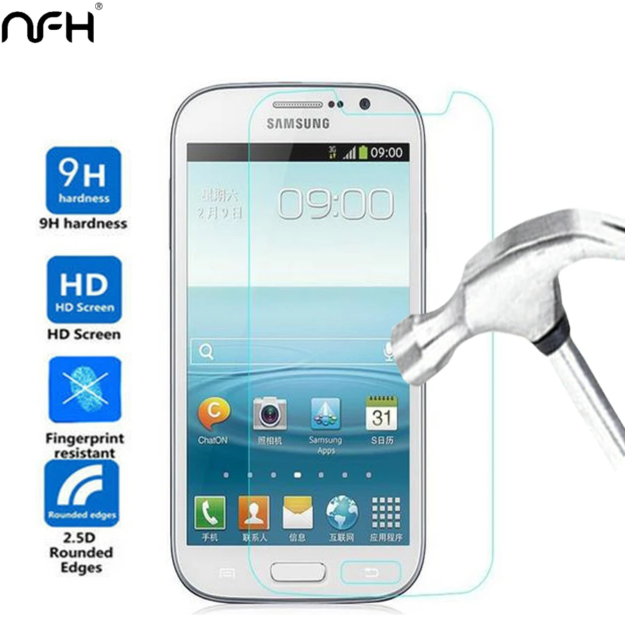 0,3 мм закаленное стекло для samsung Galaxy Grand Neo Plus I9060 9060 Grand Duos i9082 9082 9H 2.5D lcd взрывобезопасная защитная пленка