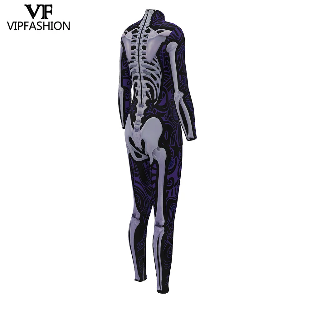 Модный костюм для косплея VIP новый дизайн 2019 комбинезоны с 3d рисунком скелета и