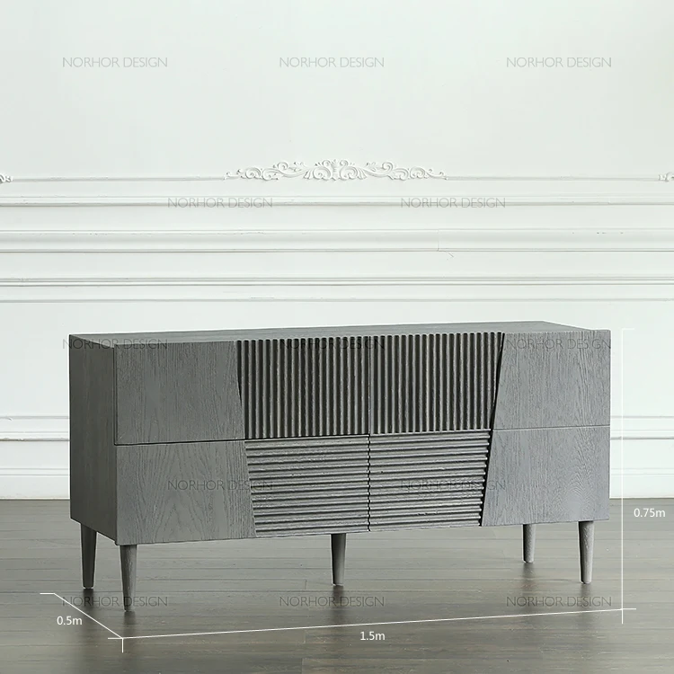 Скандинавская гостиная muebles de sala aparador mueble commode meuble деревянная мебель muebles de sala cassettiera chic