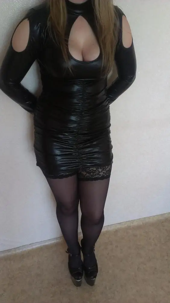 Модная одежда с длинными рукавами из искусственного кожаные модельные туфли