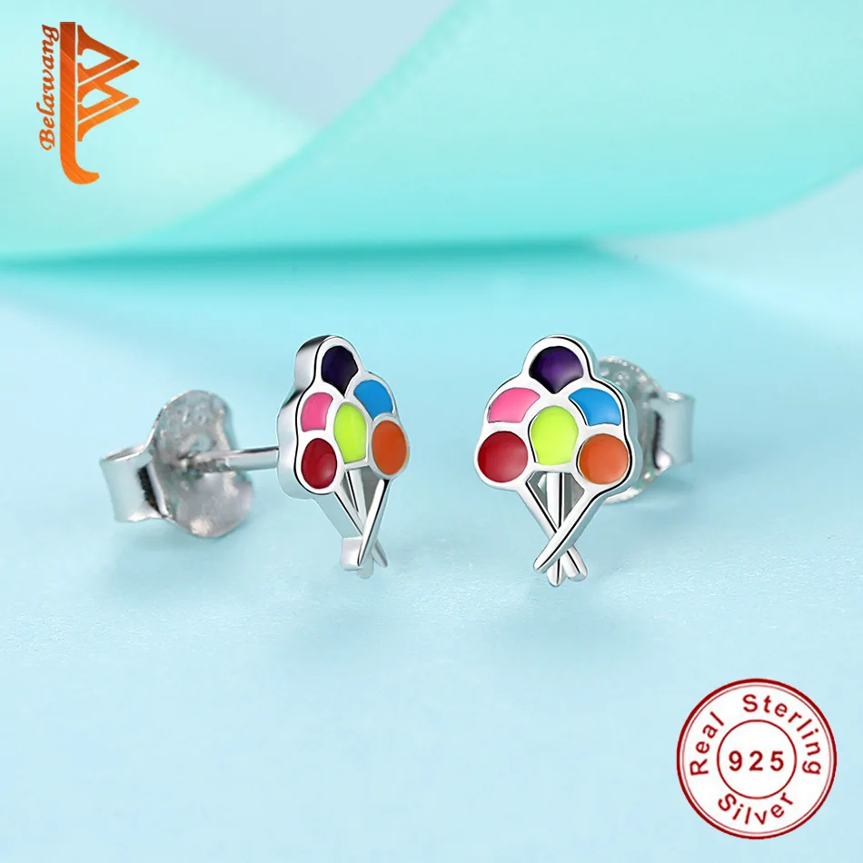 Женские серьги гвоздики из серебра 100% пробы с рисунком|stud earrings|stud earrings for womenearrings