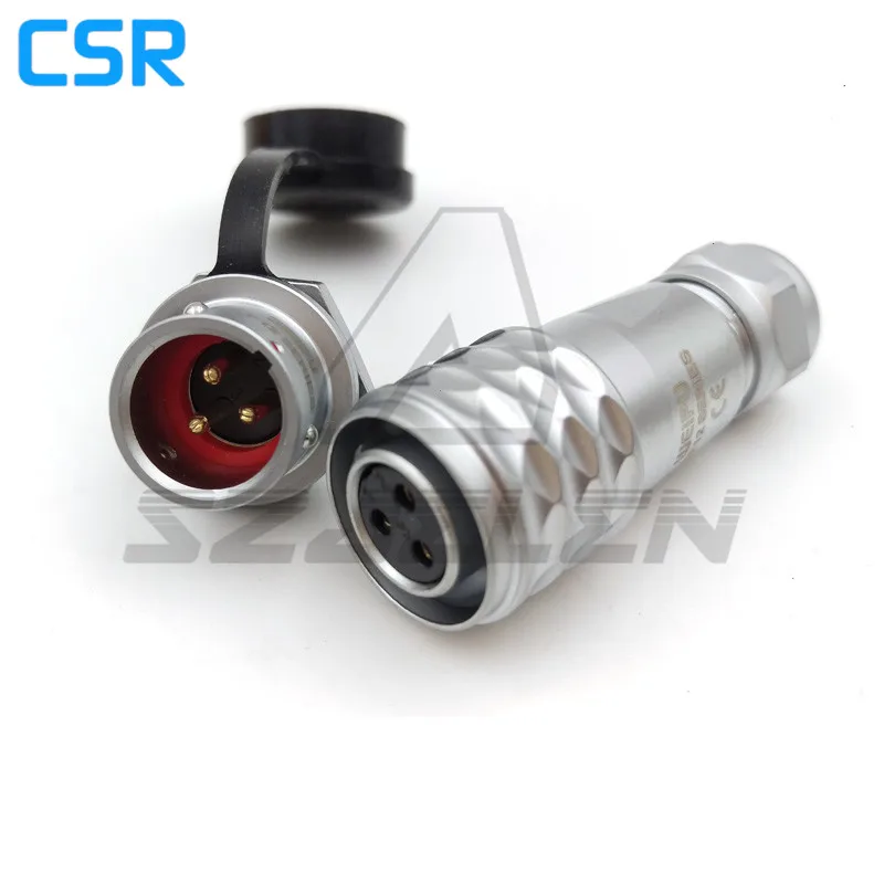 

WEIPU SF12 3pin Waterproof connector , M12 Plug Female Socket Male Panel Mount Connector 3 pin plug and socket