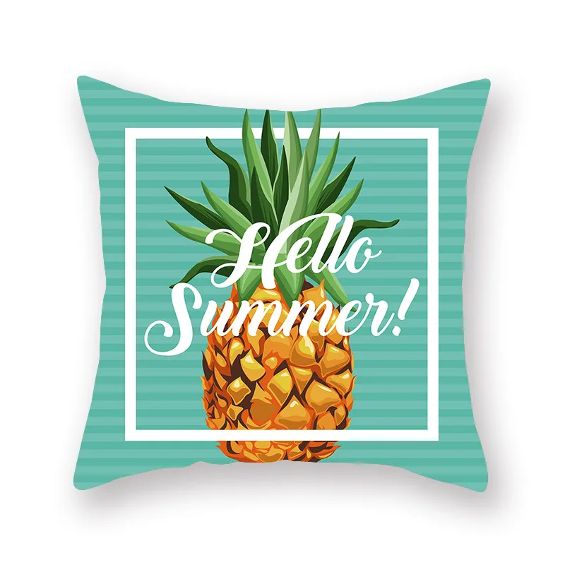 Наволочка для подушки мятно зеленого цвета декоративные наволочки С КАКТУСОМ