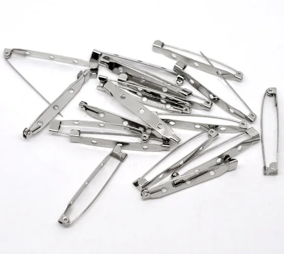 50 шт. броши с 3 отверстиями 45 Х5 мм|brooch diy|diy jewelry findingsjewelry findings |